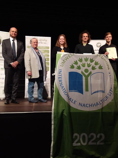 20220602 Uebergabe Ehrung Umweltschule